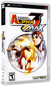 Street Fighter Alpha 3 MAX - Box - 3D Image