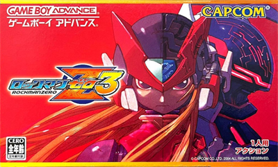 Mega Man Zero 3 - Box - Front Image