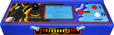 Gyruss - Arcade - Control Panel Image