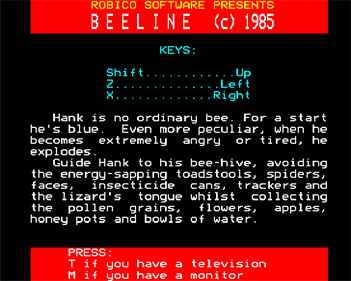 Beeline - Screenshot - Game Title Image