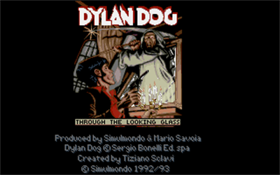 Dylan Dog: Through the Looking Glass - Screenshot - Game Title Image