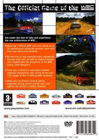 WRC: Rally Evolved - Box - Back Image