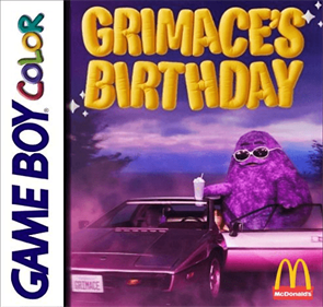 Grimace's Birthday - Fanart - Box - Front Image