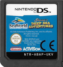 Shamu's Deep Sea Adventures - Cart - Front Image