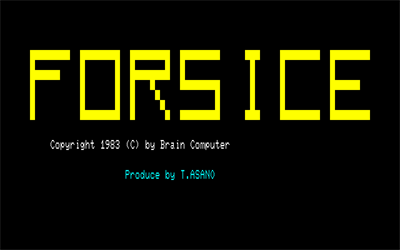 Forsice - Screenshot - Game Title Image