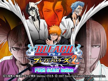 Bleach: Blade Battlers 2nd - Screenshot - Game Title Image