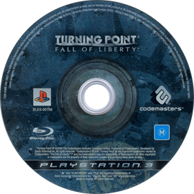 Turning Point: Fall of Liberty - Disc Image