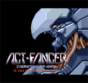 Act-Fancer: Cybernetick Hyper Weapon - Screenshot - Game Title Image