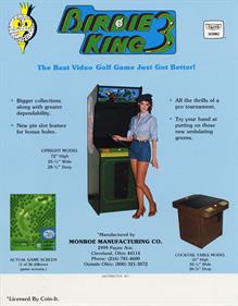 Birdie King 3 - Advertisement Flyer - Front Image