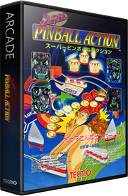 Super Pinball Action - Box - 3D Image
