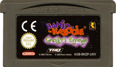 Banjo-Kazooie: Grunty's Revenge - Cart - Front Image
