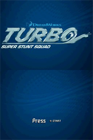 Turbo: Super Stunt Squad - Screenshot - Game Title Image