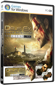 Deus Ex: Human Revolution: The Missing Link - Box - 3D Image