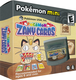 Pokémon Zany Cards - Box - 3D Image