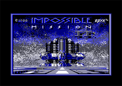 Impossible Mission II  - Screenshot - Game Title Image