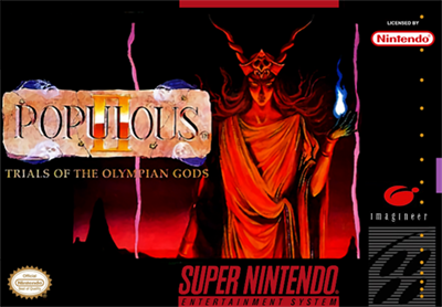 Populous II: Trials of the Olympian Gods - Fanart - Box - Front Image