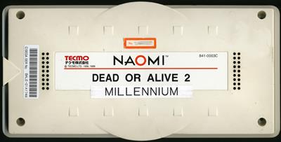 Dead or Alive 2: Millennium - Cart - Front Image