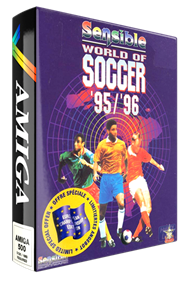 Sensible World of Soccer '95/'96: European Championship Edition - Box - 3D Image