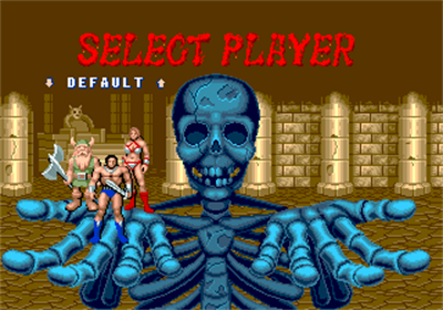 Golden Axe Plus - Screenshot - Game Select Image