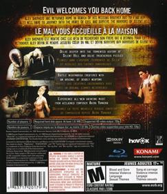 Silent Hill: Homecoming - Box - Back Image
