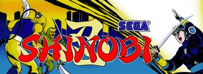 Shinobi - Arcade - Marquee Image