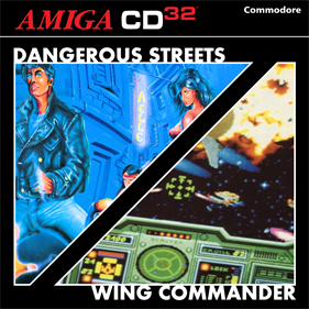 Dangerous Streets & Wing Commander - Fanart - Box - Front