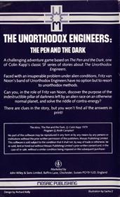 The Unorthodox Engineers: The Pen and the Dark - Box - Back Image