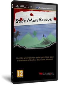 Stick Man Rescue - Box - 3D Image