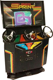Super Sprint - Arcade - Cabinet Image