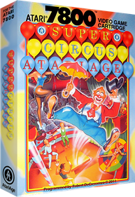 Super Circus AtariAge - Box - 3D Image