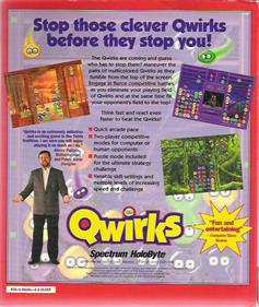Qwirks - Box - Back Image