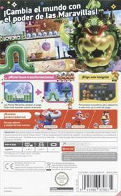 Super Mario Bros. Wonder - Box - Back Image