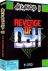Arkanoid II: Revenge of Doh - Box - 3D Image