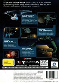 Star Trek: Encounters - Box - Back Image
