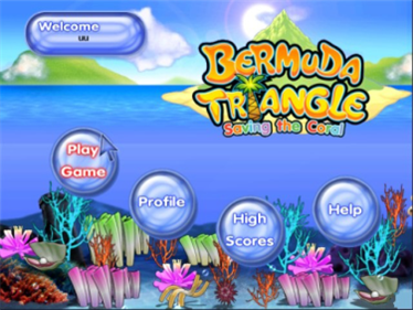 Bermuda Triangle: Saving the Coral - Screenshot - Game Title Image