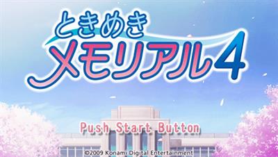 Tokimeki Memorial 4 - Screenshot - Game Title Image