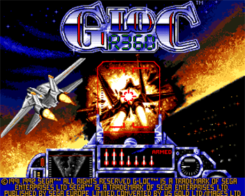 G-LOC R360 - Screenshot - Game Title Image
