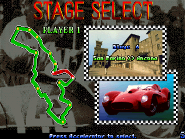 Great 1000 Miles Rally - Screenshot - Game Select Image