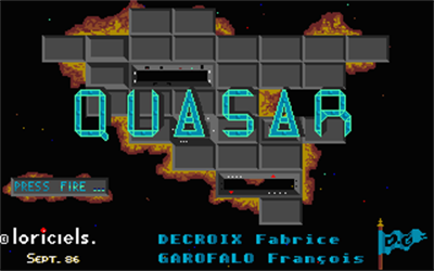 Quasar - Screenshot - Game Title Image