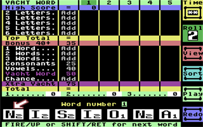 Yacht Word - Screenshot - Gameplay Image