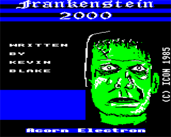 Frankenstein 2000 - Screenshot - Game Title Image