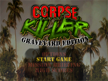 Corpse Killer: Graveyard Edition - Screenshot - Game Title Image