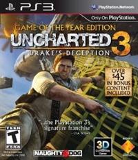 Uncharted 3: Drake's Deception: Game of the Year Edition - Box - Front Image