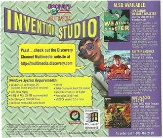 Invention Studio - Box - Back Image