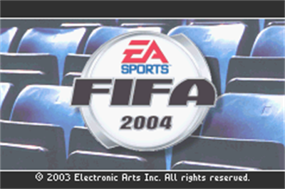 FIFA Soccer 2004 - Screenshot - Game Title Image
