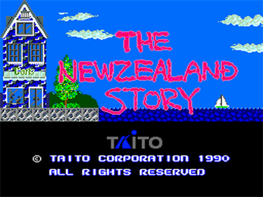 The NewZealand Story - Screenshot - Game Title Image