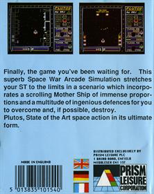 Plutos - Box - Back Image