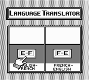 Berlitz French Translator - Screenshot - Game Select Image