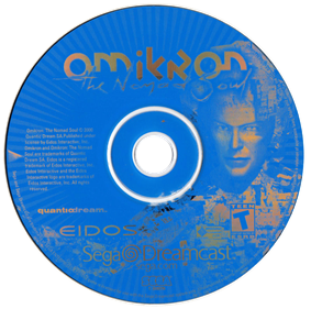 Omikron: The Nomad Soul - Disc Image