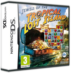 Jewels of the Tropical Lost Island - Box - 3D Image